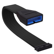 Motherboard 19/20 Pin USB 3.0 Header Extension Cable-15cm picture
