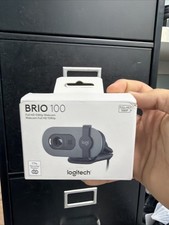 Logitech - Brio 100 1080p Full HD Webcam for Meetings and Streaming - Graphite picture