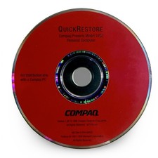 Compaq QuickRestore CD Presario 1920 OEM Recovery Disc Vintage PC picture
