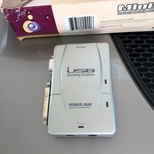 Vintage IOGEAR USB DOCKING STATION-(QUC2000L)-Replicator picture