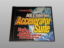 AOL Internet Accelerator Suite CD-ROM Internet Software for Windows 95/3.1 Used picture