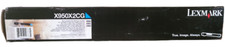 Lexmark X950X2CG Cyan Extra High Yield Toner Cartridge Weight: 1lb:3.3oz picture