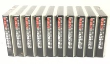 (LOT OF 10) BASF EXTRA DLX ULTRA STABILIZED 3480 MEDIA CARTRIDGES SEALED picture