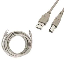 CableVantage Printer 25FT Cable 25Feet USB 2.0 Printer Scanner Cable Cord Typ... picture