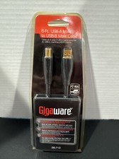 Gigaware 26-713 6’ USB A Male To USB B Male Cable picture