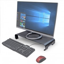 Metal Computer Monitor Stand Riser with USB 3.0 Hub - SY-ACC65100 picture