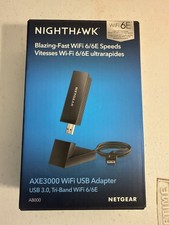 NETGEAR Nighthawk A8000 AXE3000 Tri-Band Wi-Fi 6E USB 3.0 Adapter picture