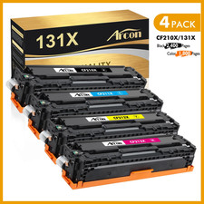 4x CF210A Toner Cartridges For HP Laserjet Pro 200 Color M251nw MFP M276nw M276n picture