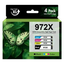 972X 972 XL Ink Cartridge For HP PageWide Pro 477dw 577dw 452dw 477dn 452dn(4PK) picture