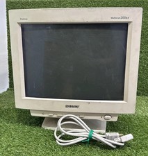 Sony Trinitron Multiscan 16” 200SX Retro Monitor For Parts picture