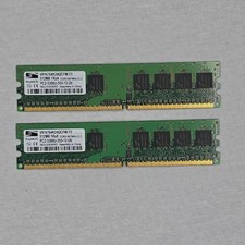 ProMOS 1GB (2x512MB) DDR2-667 CL5 DIMM PC2-5300U 240-Pin V916764K24QCFW-F5 picture