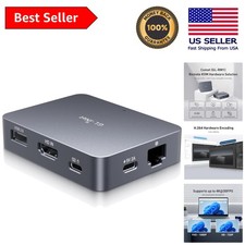 Compact Remote KVM Solution with HDMI & Ethernet - Ideal for IT Professionals picture