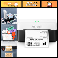 Wireless Bluetooth Thermal Label Printer - 4x6 Shipping Labels, Easy Setup, Fast picture