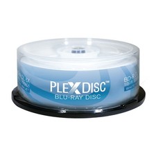 50 PlexDisc BluRay Dual Layer 6X Blank BD-R DL 50GB White Inkjet Hub Printable  picture