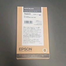 Epson Genuine Photo Black Inkjet Cartridge T6031 C13T603100 Pro 7800 9800 picture
