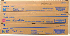 Genuine Set of 3 Konica Minolta TN321 C/M/Y A33K430/330/230 Toners NEW picture
