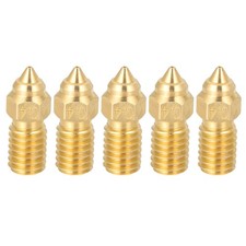 5Pcs 0.4mm Brass Nozzles M6 Thread 3D Printer Nozzle Accessories] picture
