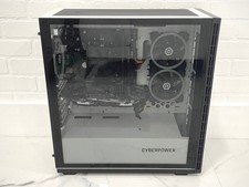 CyberPowerPC White - Mid-tower - RX 580 GPU & Ryzen 7 3700X CPU - 16G RAM - Used picture