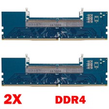 2Pack Laptop DDR4 RAM to Desktop Adapter Card Memory Tester SO DIMM to DDR4 HOT picture