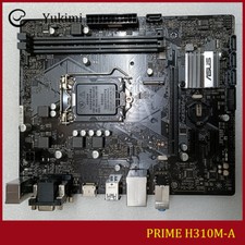 FOR ASUS PRIME H310M-A LGA 1151 DDR4*2 32GB HDMI DVI VGA Motherboard Test OK picture