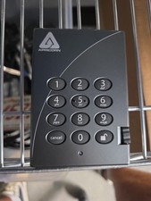 Apricorn A25-PL128-XXX Gray Aegis Padlock Keypad  Hard Drive Not Teste SD Ebay29 picture