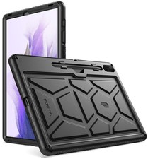 Poetic TurtleSkin Case Designed for Galaxy Tab S7 FE 12.4 Inch 2021 / Black  picture