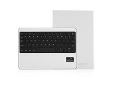Aukey KM-B4 Bluetooth Ultra Slim Folio Leather Keyboard Stand Case for iPad Air picture