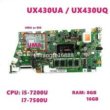 For Asus UX430UA UX430U UX430UQ U4100U U4100 UX430UN Laptop Motherboard picture