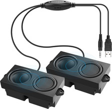 MEIRIYFA Computer Speakers for Desktop PC Laptop, Mini PC Computer Speaker USB P picture