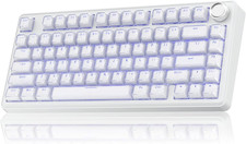 A75 Wireless Gaming Keyboard with Multifunction Knob, Bt5.0/2.4Ghz/Usb-C, 75% Me picture