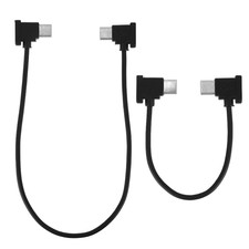 2Pcs USB-C to USB-C Data Cables for RC-N1/N2/N3 Remote Controller (Black) picture