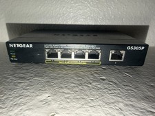 *Used* NETGEAR GS305PP 5-Port Unmanaged Switch 4 Ports PoE picture