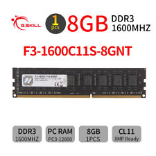 G.SKILL Value RAM 8GB DDR3 1600MHz PC3-12800U CL11 240Pin DIMM Desktop Memory AB picture