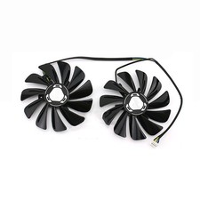 XT Graphics Card Cooling Fans Radiator Cooler Pair For XFX RX 5600XT 6GB RX5500 picture