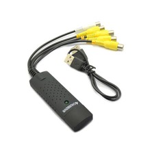 USB 2.0 EasyCap 4 Channel Video Capture Card for PC Laptop Support WIN7 Adapter picture