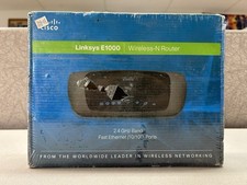 Cisco Linksys E1000 Wireless-N Router 300 MBPS 4-Port 10/100 picture