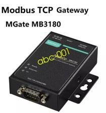 1pcs MOXA MGate MB3180 1-port Standard Gateway MODBUS Gateway DHL/FedEx picture