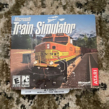 Microsoft Train Simulator PC Simulation Game Windows 98/Me/2000 CD English picture