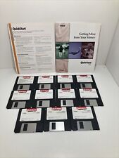 Intuit Quicken 98’ Deluxe For Windows 3.5” Floppy Discs 1 - 11 picture