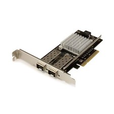 StarTech.com 10G Network Card - 2X 10G Open SFP+ Multimode LC Fiber Connector... picture