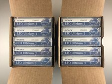 SONY LTO3 Tape Cartridge (10 PACK) ULTRIUM LTX400G  800GB Data Tapes- NEW picture