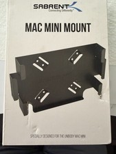 Sabrent Mac mini VESA Mount / Wall Mount / Under Desk Mount [BLACK] (BK-MABM) picture
