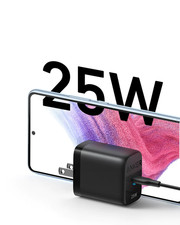 Anker Powerport 312 Ace USB-C Wall Adapter (25W) (BLACK) picture