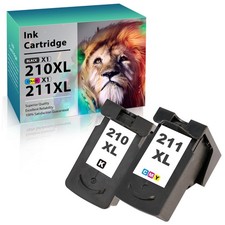 2x PG-210XL PG210XL Black Ink High Yield Cartridge fits For Canon MP480 MX210 picture