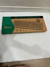 AOpen KB-855 Wired PS/2 Keyboard 107 keys- Vintage new in box picture