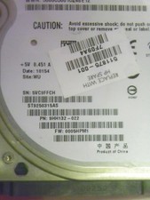 Seagate ST9250315AS P/N 9HH132-022 FW: 0005HPM1 WU 250GB 2.5