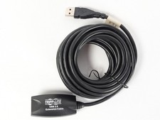 Tripp Lite U026-016 USB 2.0 Active Extension Cable 16-Ft Black New In Packaging picture
