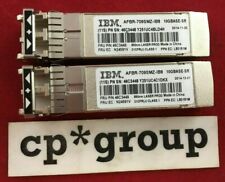 LOT OF 2 IBM Lenovo 10Gbps 300m 850nm Duplex LC SFP+ Transceiver 46C3449 46C3448 picture