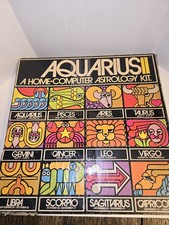 AQUARIUS II Home Computer Astrology Kit 1973 Reiss Games. Read Description  picture