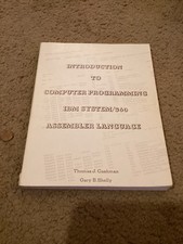 Vtg INTRODUCTION TO COMPUTER PROGRAMMING IBM SYSTEM/360 ASSEMBLER LANGUAGE 14th picture